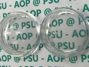 Antireflection coating makes plastic invisible
