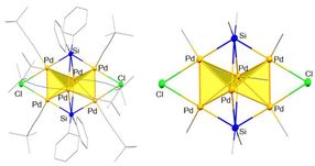 'Butterfly-shaped' palladium subnano cluster built in 3-D