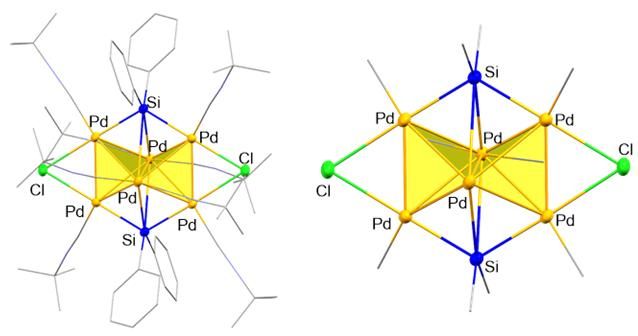 'Butterfly-shaped' palladium subnano cluster built in 3-D