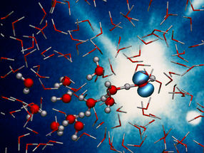 Ultrafast birth of free radicals observed in water