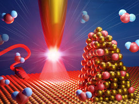 Water splitting observed on the nanometer scale