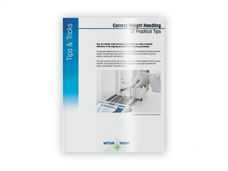 Handle test weights correctly &ndash; how to use, clean and store weights