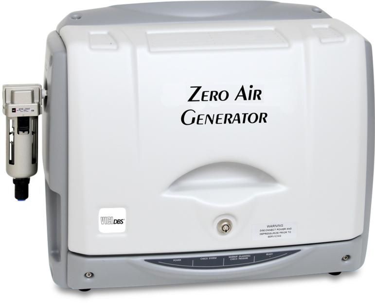 The GC Zero Air Generator provides hydrocarbon-free air for highly sensitive GC-FID analyses