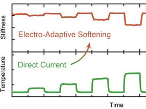 Wafer-thin nanopaper changes from firm to soft at the touch of a button
