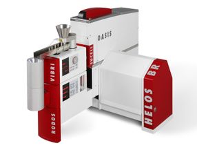 HELOS/BR with dry and wet disperser OASIS/L for finely ...