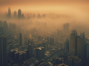 Fine particulate matter catalyzes oxidative stress in the lungs