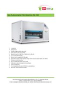 High capacity gas Autosampler