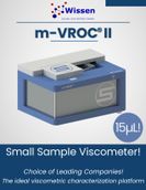 Viscometer for small volume samples