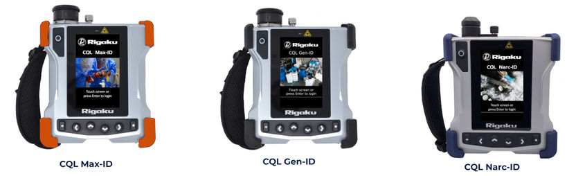 Rigaku CQL Handheld 1064 nm Raman Analyzers for Rapid Chemical Threat Analysis
