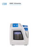 Time savings in solvent extractions with microwave laboratory systems