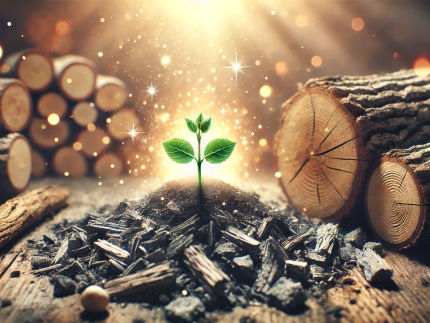 New process for recovering valuable elements from wood ash