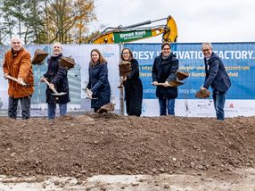 Groundbreaking ceremony for new technology and start-up centre at DESY