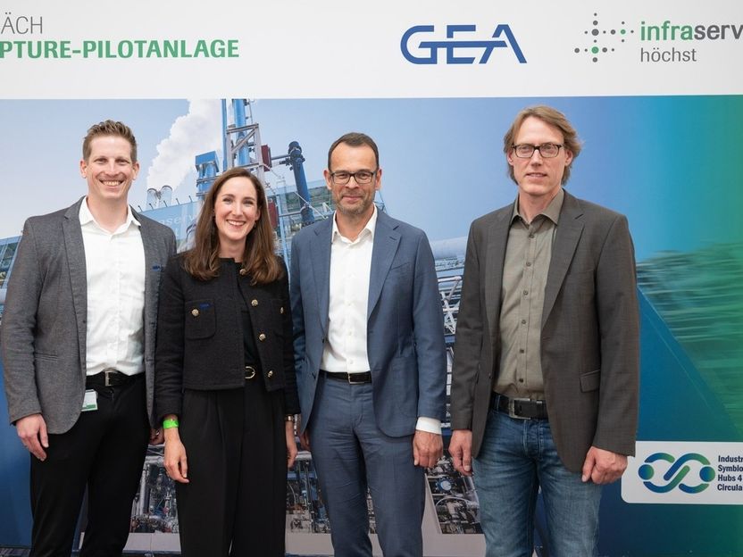 Höchst Industrial Park: Carbon capture pilot plant goes into operation - Project by Infraserv Höchst and GEA