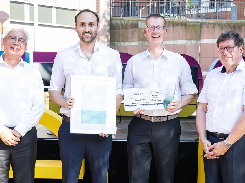 From reactor design to the printed schnitzel - KIT selects the best innovations: ReacTUNE - a software tool for designing reactor geometries - wins the NEULAND Innovation Competition 2025