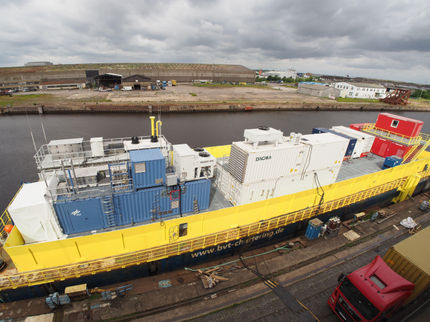 Synthetic fuel from the offshore wind farm