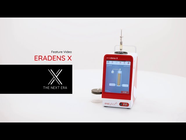 The world's smallest D4052 density meter