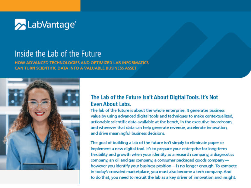 Learn our five key principles behind every future lab &ndash; and how to position yourself to be ready