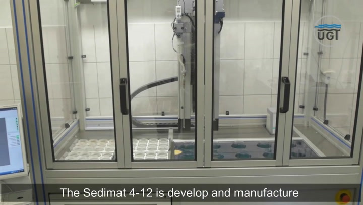 Laboratory Machine to Determine Particle Size Distribution in Mineral Soils in Accordance with DIN ISO 11277