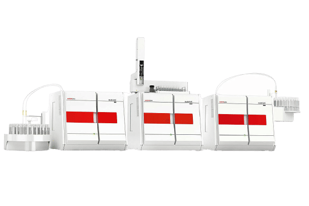 Several devices of the multi-N/C series: multi N/C 2100, multi N/C 3100 und multi N/C UV HS