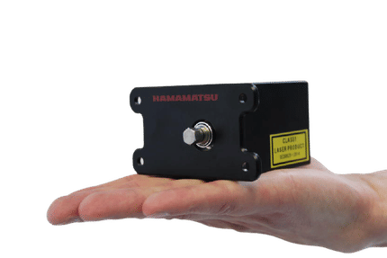 Palm-sized FTIR engine capable of highly sensitive detection of near infrared light at wavelengths ranging from 1.1 to 2.5 micrometers