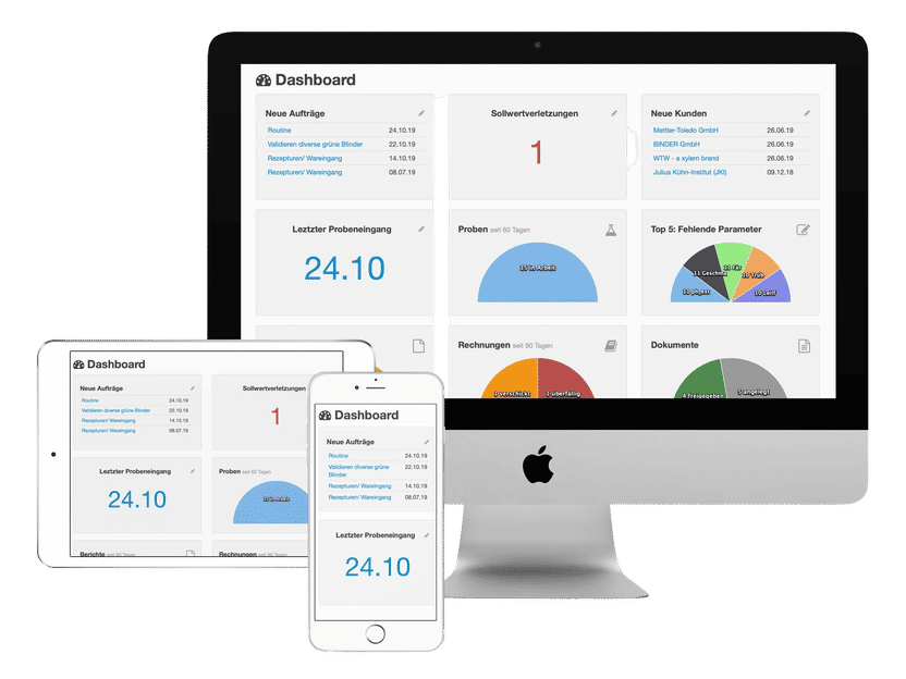 Labordatenbank LIMS | Laboratory information management systems | LDB Labordatenbank