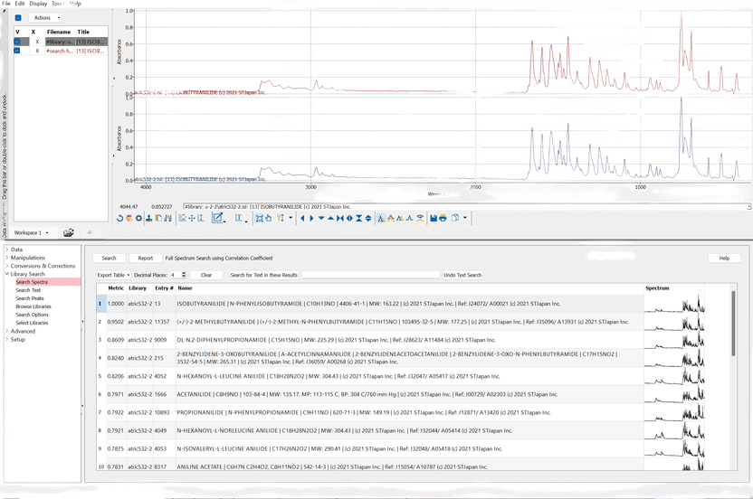The new intuitive software for your spectra search - SpectraGenius