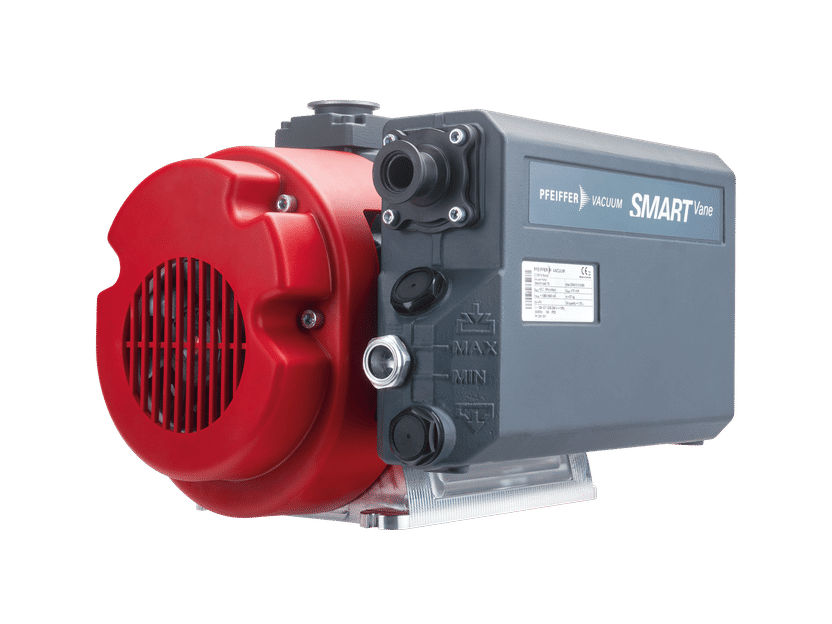 First Rotary Vane Pump for Mass Spectrometry with a Hermetically Sealed Pump Housing