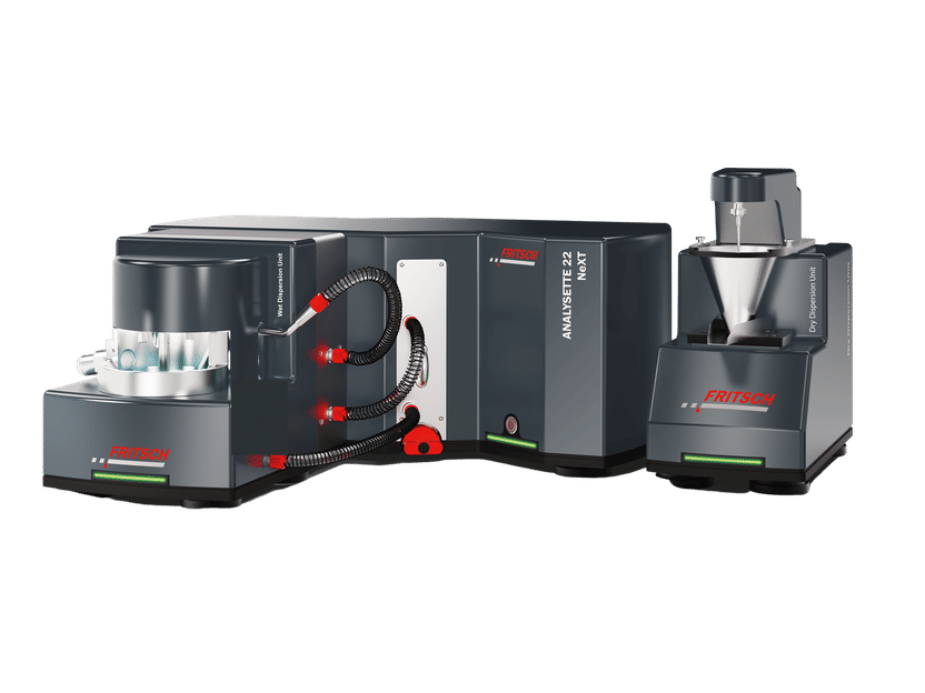 Particle size distribution? Keep it simple! Modular laser particle sizer for wet and dry measurement