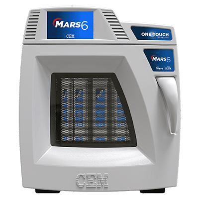 Time savings in solvent extractions with microwave laboratory systems