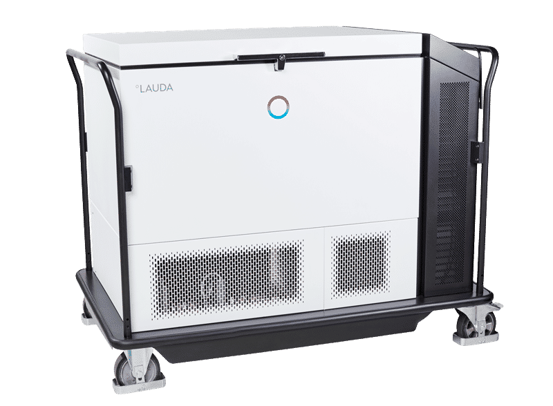 Battery-powered, mobile ultra-low temperature freezer - up to 4 h at -80 &deg;C without mains connection