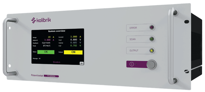 Systems for the characterisation of electrolysers / fuel cells / batteries