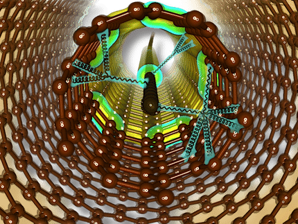 Exotic vibrations in new materials