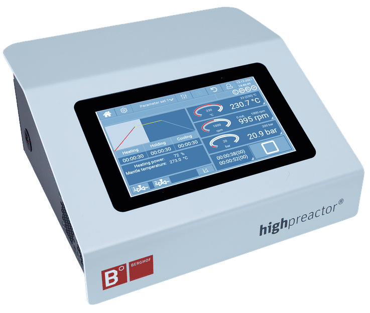 BRC - complete package for data acquisition, storage and control of all process parameters