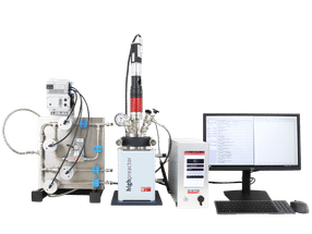 Fully automatic hydrogenation reactor with gas panel and ...