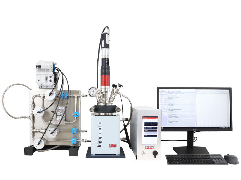 Fully automated hydrogenation reactor BR/H2 | Hydrogenation reactors | Berghof